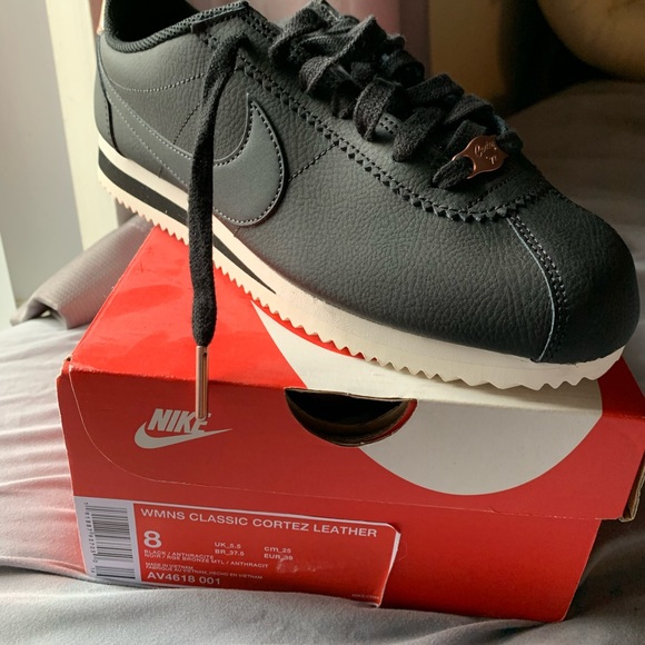 nike cortez black rose gold price